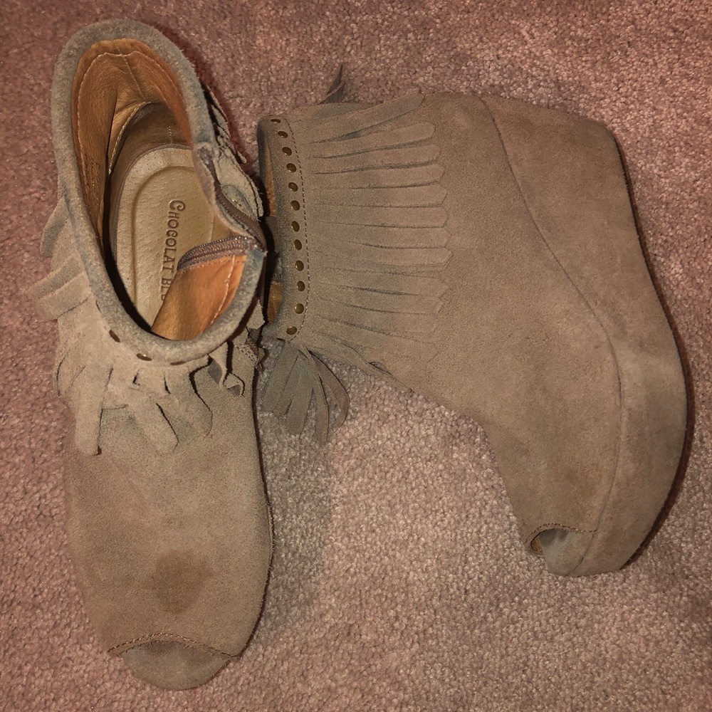 Chocolat blu booties